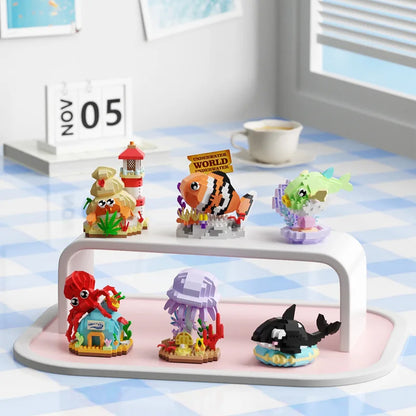 Wassertierchen Bausteinset
