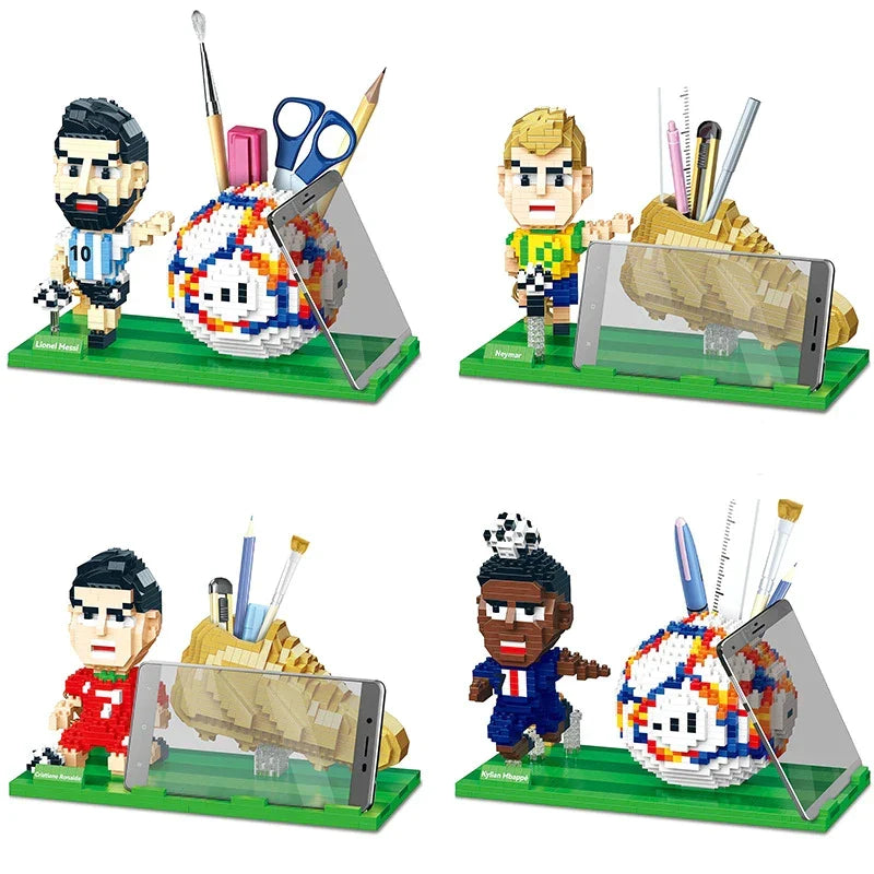 Neymar Stiftablage Bausteinset
