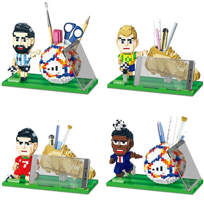 Neymar Stiftablage Bausteinset