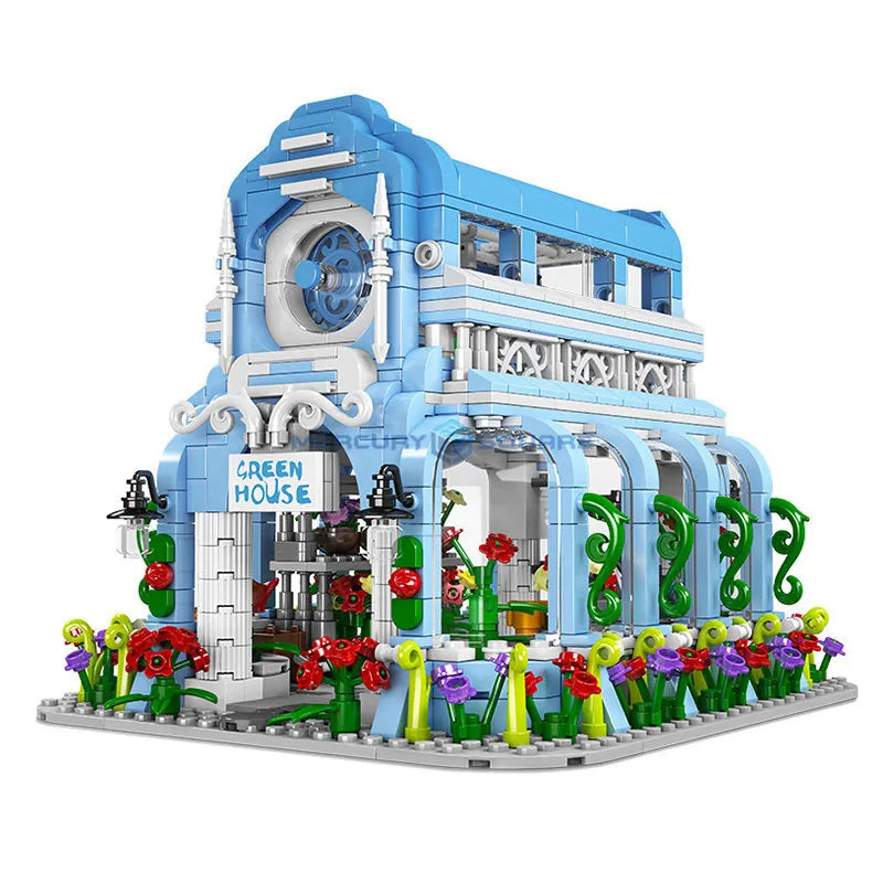 Botanischer Garten Bausteinset