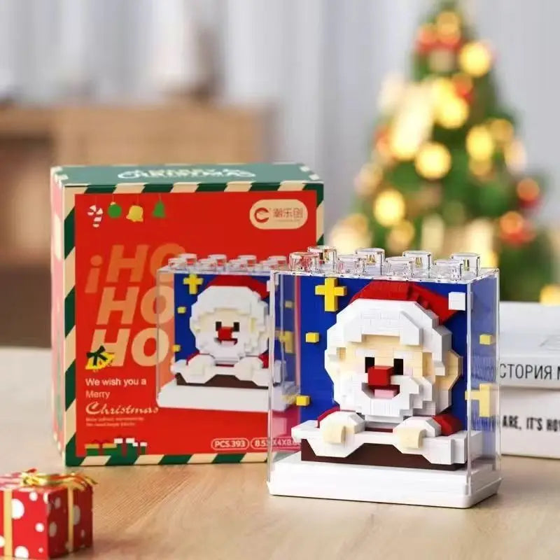 Weihnachtsfiguren in Bauklötze Bausteinset