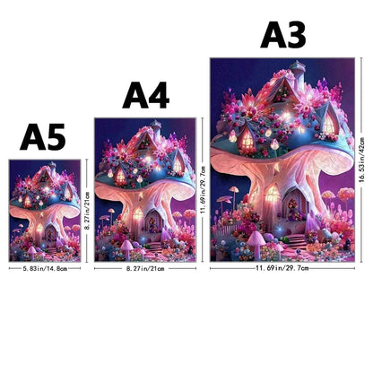 Magischer Pilz Holzpuzzle