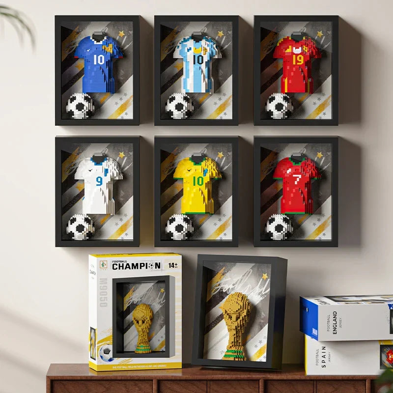 Fußballtrikot Bausteinset
