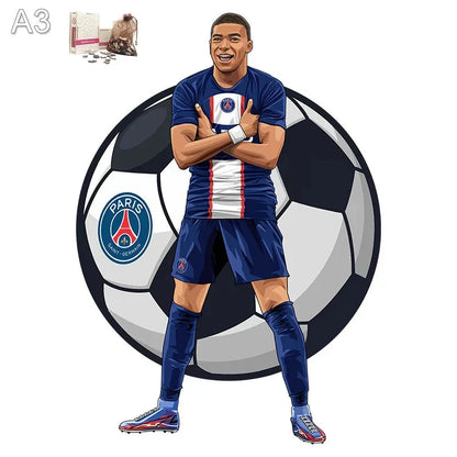 Mbappé PSG Holzpuzzle