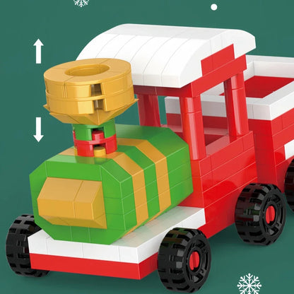 Lustige Weihnachts-Minis Bausteinset