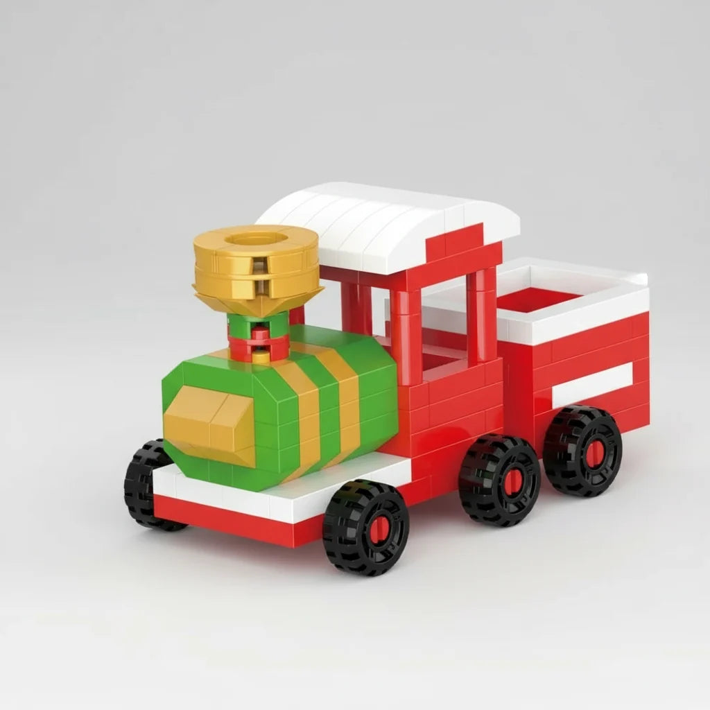 Lustige Weihnachts-Minis Bausteinset