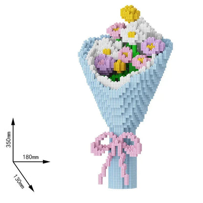 Blumenstrauß Bausteinset
