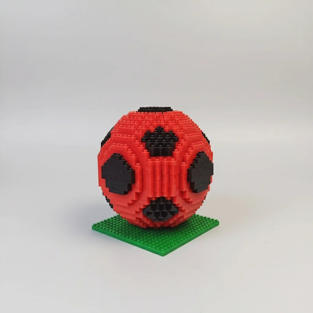 Roten Fußball Bausteinset