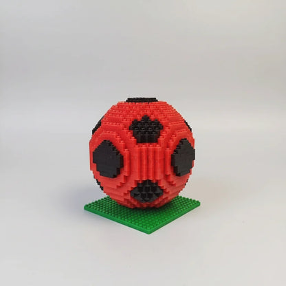 Roten Fußball Bausteinset