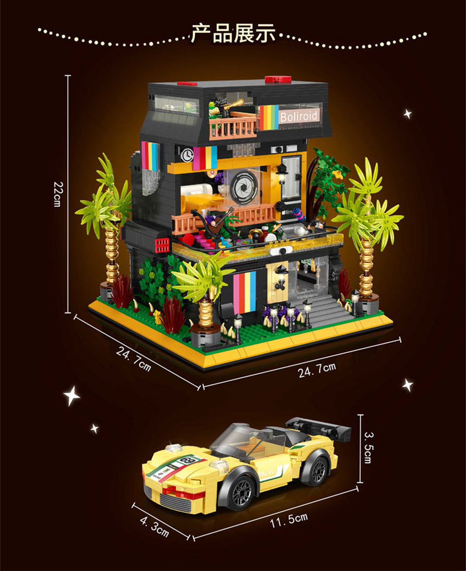 Popstar-Villa Bausteinset