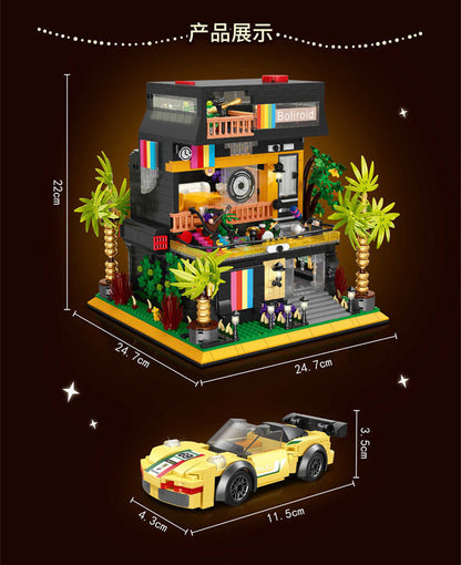 Popstar-Villa Bausteinset