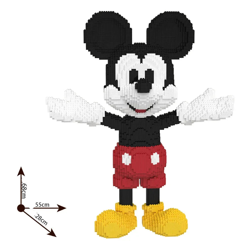 MEGA lachende Maus mit roter Hose Bausteinset