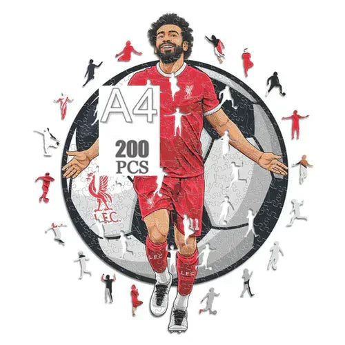 Mohamed Salah Holzpuzzle
