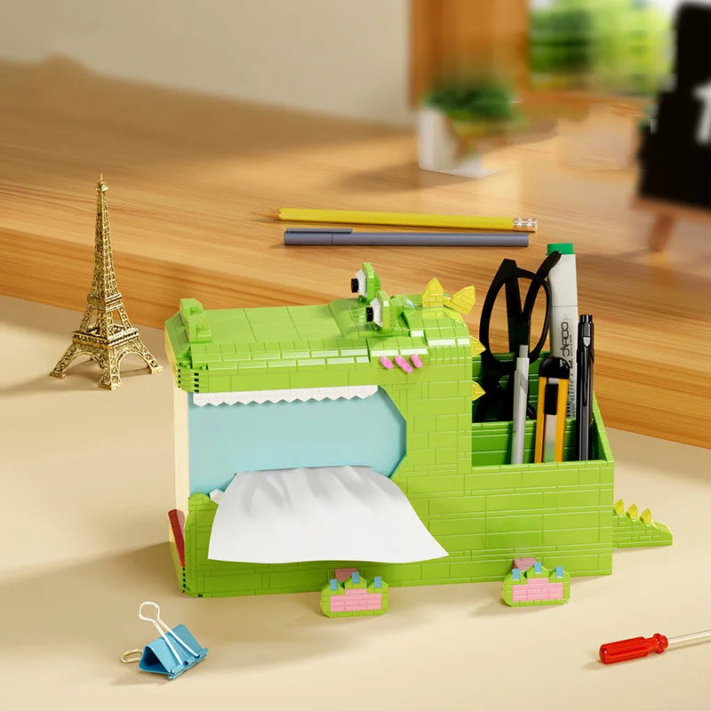 3-in-1-Stifteköcher Bausteinset