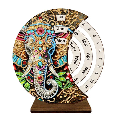 Diamond Painting Elefant