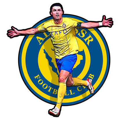 Ronaldo Al-Nassr Holzpuzzle