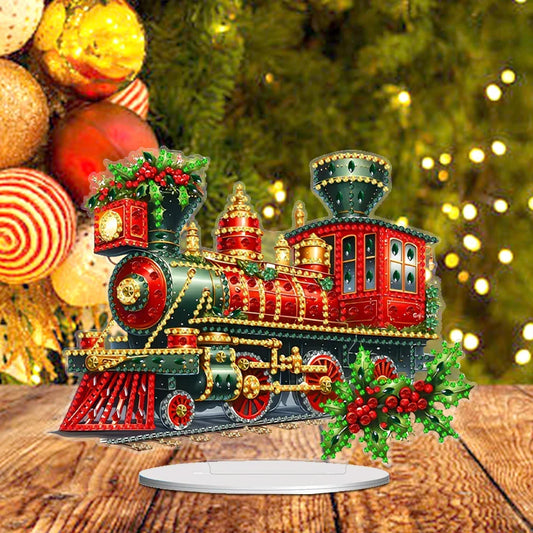 Diamond Painting 5D Weihnachtszug