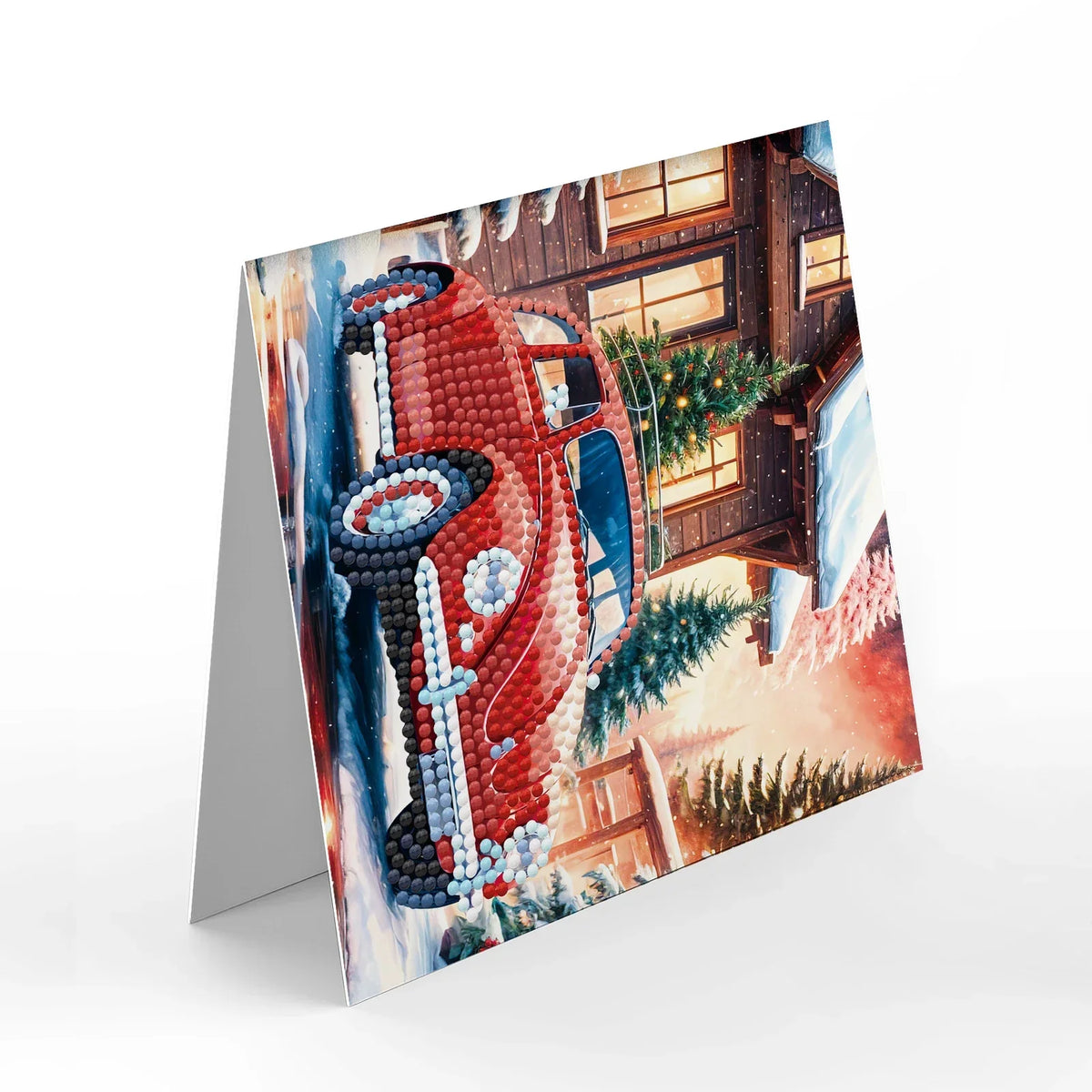 Diamond Painting Weihnachtskarten