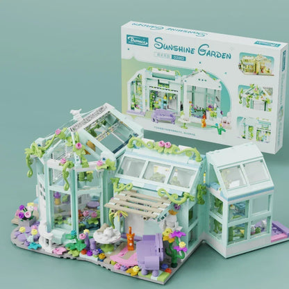 Niedliches Gartenhaus Bausteinset