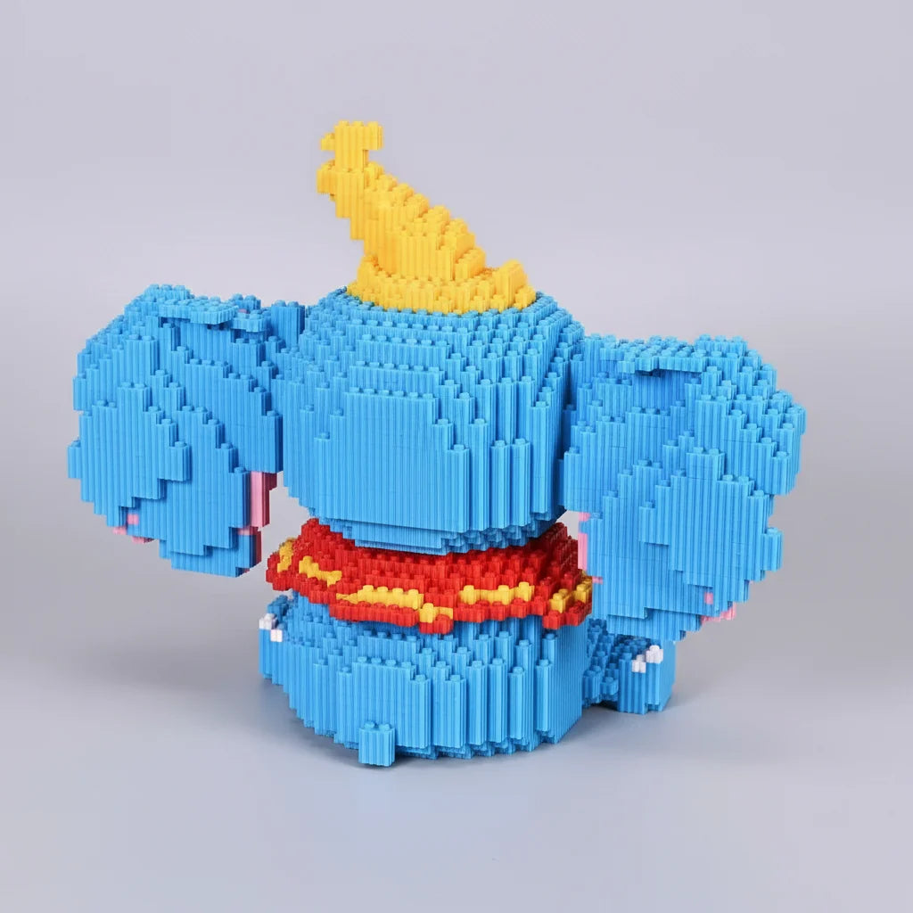 Blauer Elefant Bausteinset