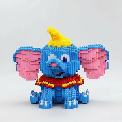 Blauer Elefant Bausteinset