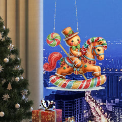 Weihnachtsschaukelpferd