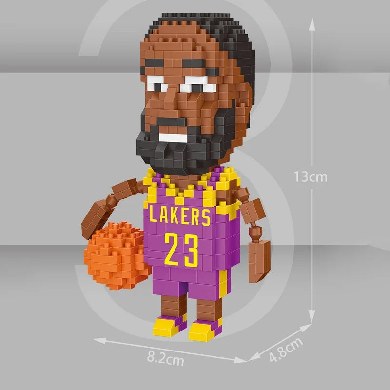 Basketballspieler Bausteinset