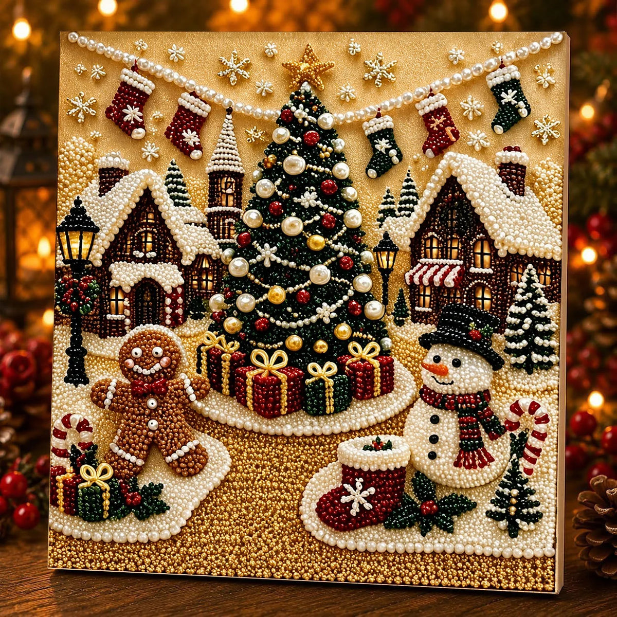 Diamond Painting Weihnachtsbild