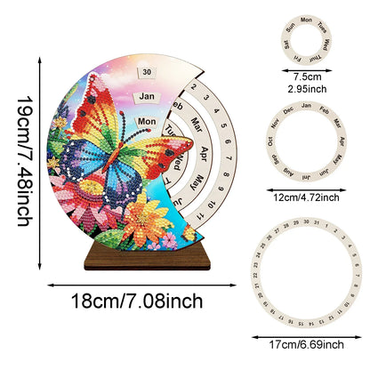 Diamond Painting Regenbogen-Schmetterling