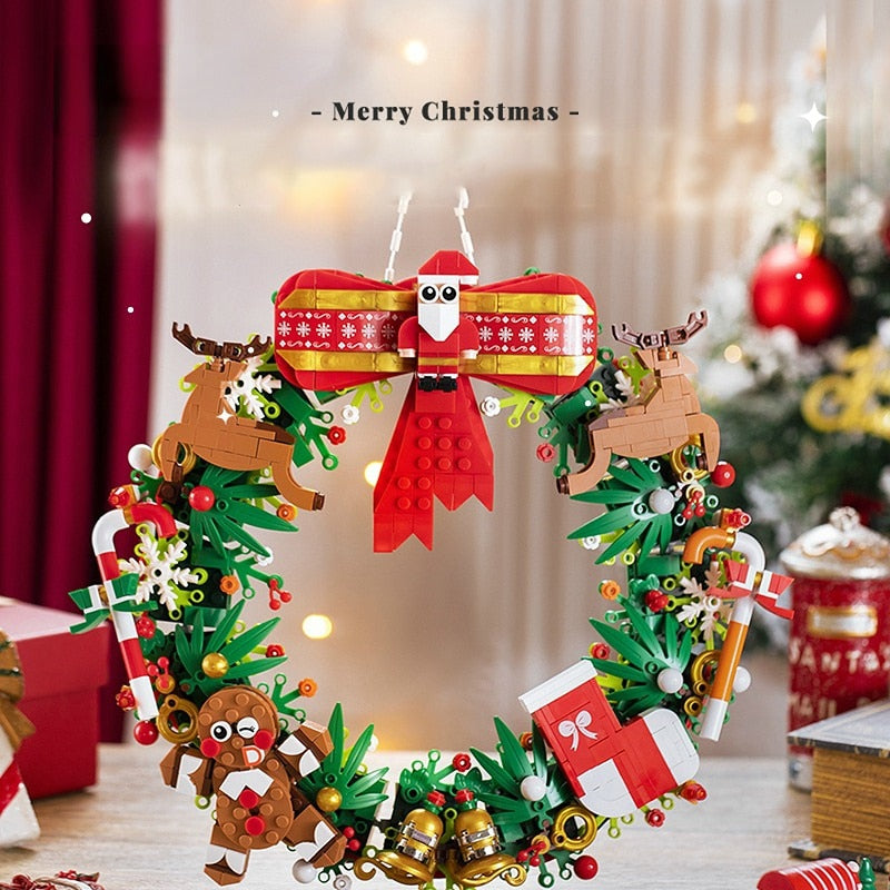 Weihnachtskranz Bausteinset