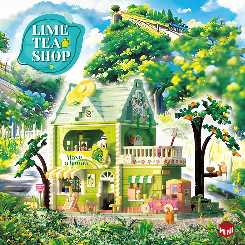 Limette Tee Shop Bausteinset