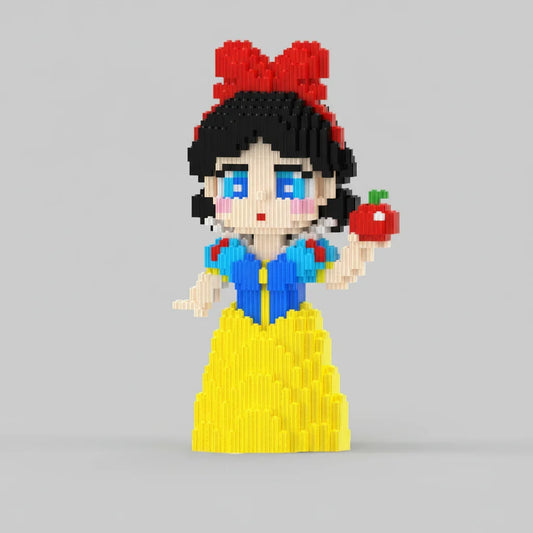 Prinzessin mit Apfel Bausteinset