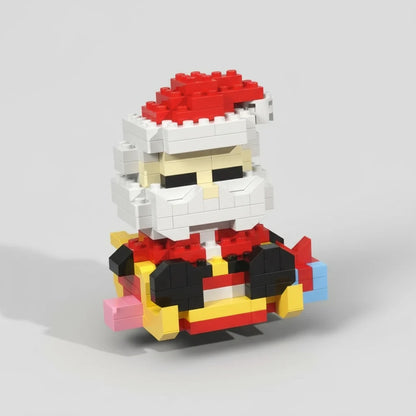Lustige Weihnachts-Minis Bausteinset