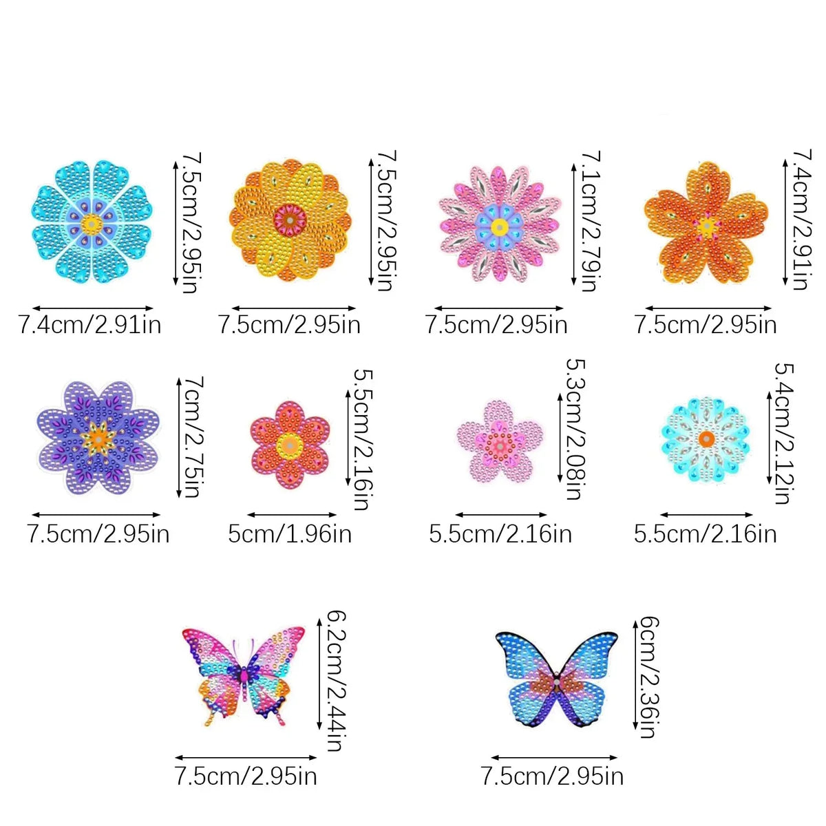 Diamond Painting Blumenstrauß