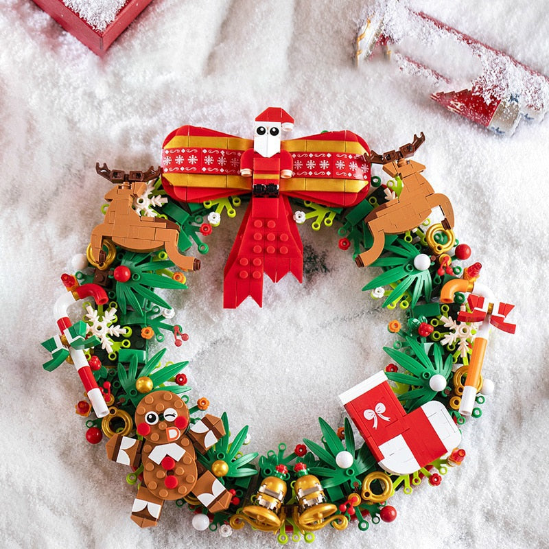 Weihnachtskranz Bausteinset