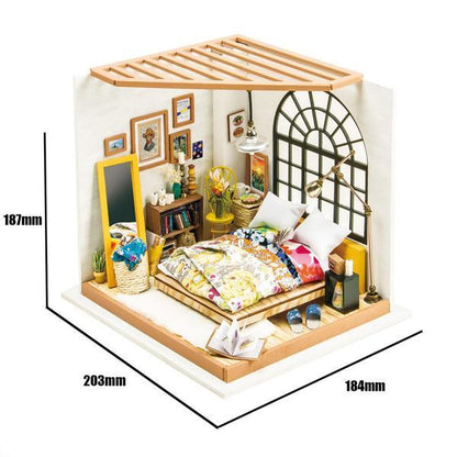 Schlafzimmer Holzbausatz