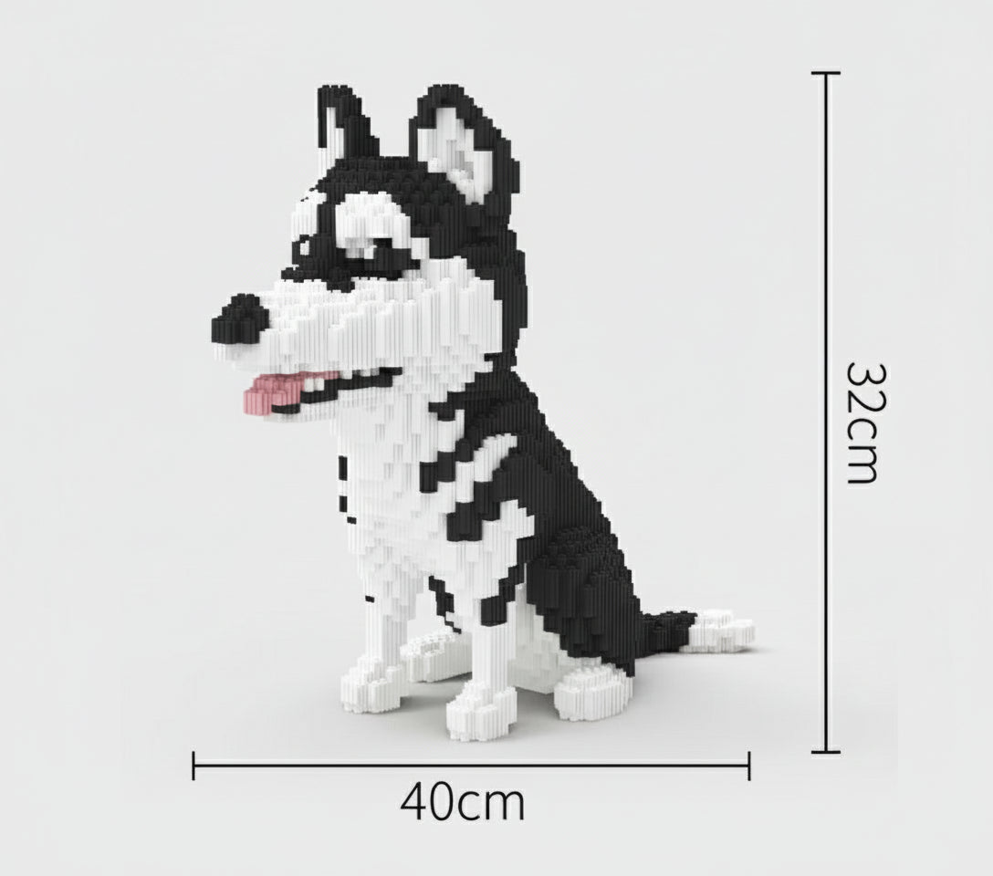 Mega-Husky Bausteinset
