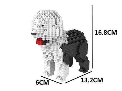 Katalanischer Schäferhund Bausteinset