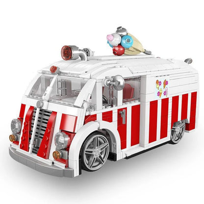 Eiscreme-Wagen Bausteinset