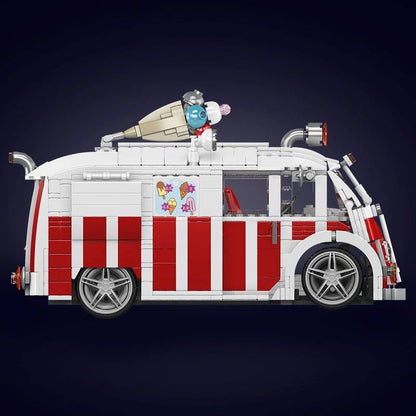 Eiscreme-Wagen Bausteinset