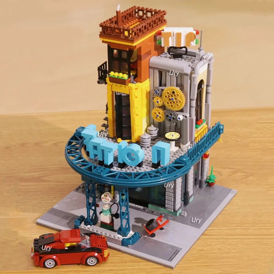 Autogarage Bausteinset
