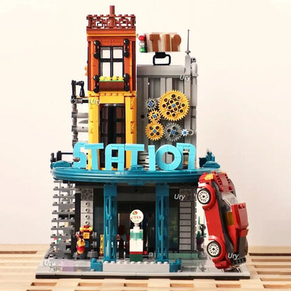 Autogarage Bausteinset
