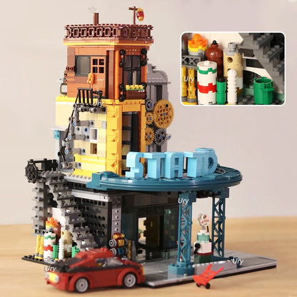 Autogarage Bausteinset