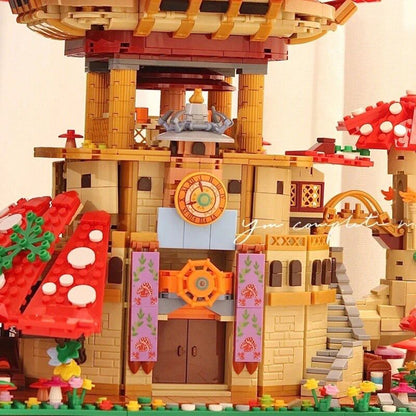 Pilzhaus Bausteinset