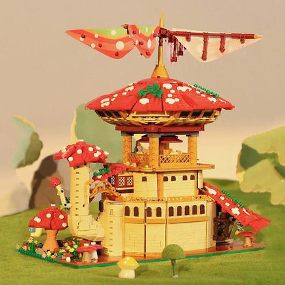 Pilzhaus Bausteinset