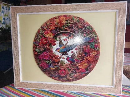 Schöner Vogel Holzpuzzle