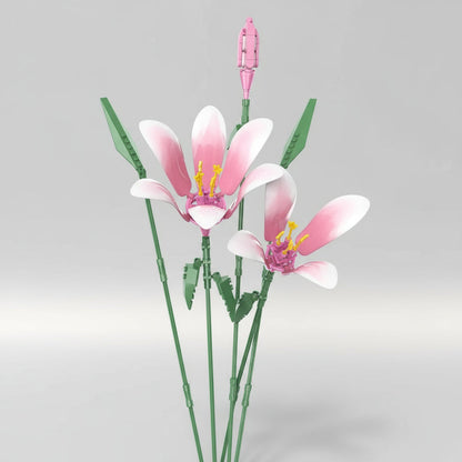 Farbige Lilien Bausteinset