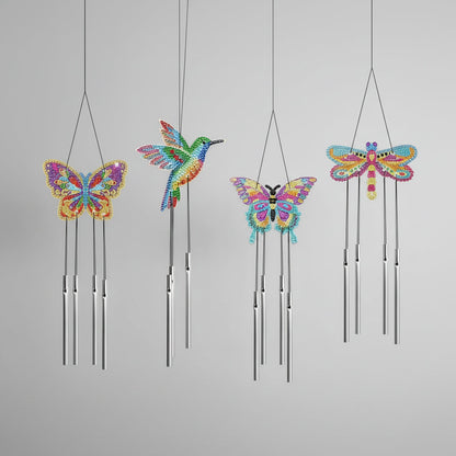 Diamond Painting Schmetterling Windspiel