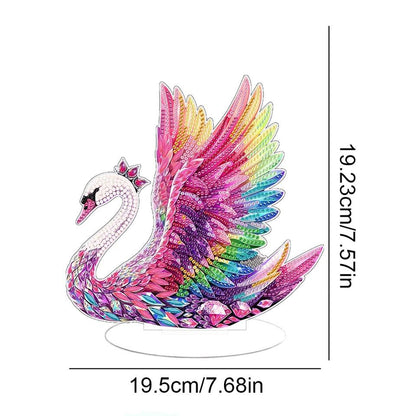 Diamond Painting 5D Bunter Schwan