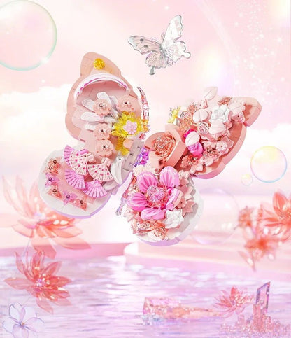 Schöner Schmetterling Bausteinset